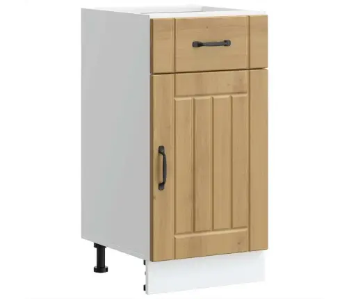 Köögi Aluskapp Lucca, Käsitöötamm, Tehispuit