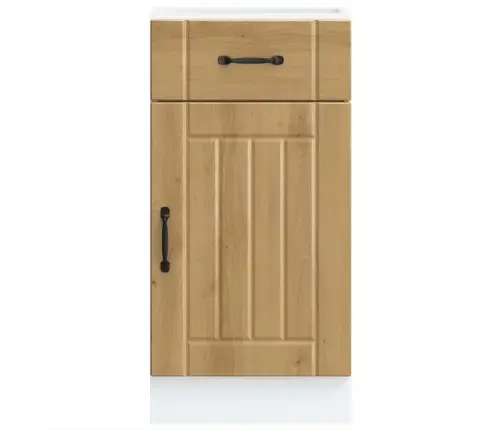 Köögi Aluskapp Lucca, Käsitöötamm, Tehispuit