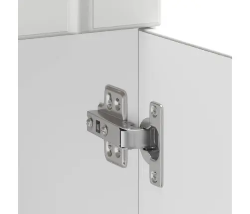 Virtuvės Spintelė, Lucca, Balta, Apdirbta Mediena