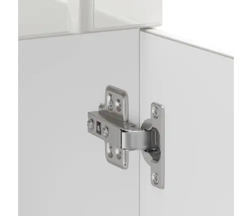 Virtuvės Spintelė, Lucca, Balta, Apdirbta Mediena