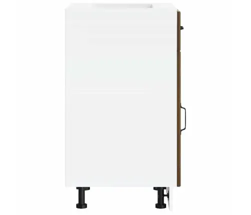 Köögi Aluskapp Lucca, Pruun Tamm, Tehispuit