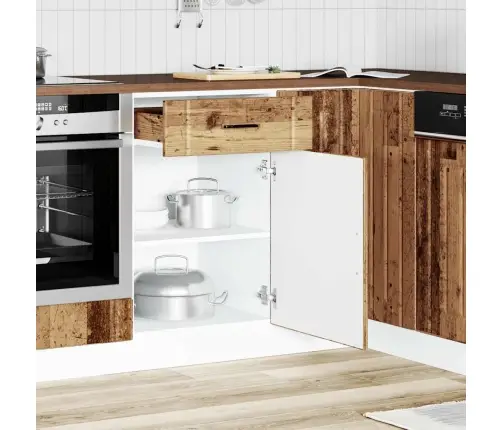 Virtuves Apakšējai Skapītis, Lucca, Veca Koka Vidaxl