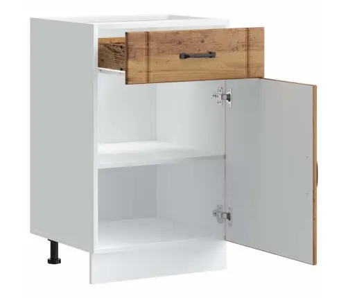 Virtuves Apakšējai Skapītis, Lucca, Veca Koka Vidaxl