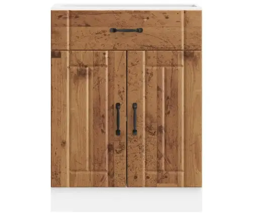 Virtuves Apakšējai Skapītis, Lucca, Veca Koka Vidaxl