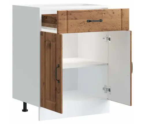 Virtuves Apakšējai Skapītis, Lucca, Veca Koka Vidaxl