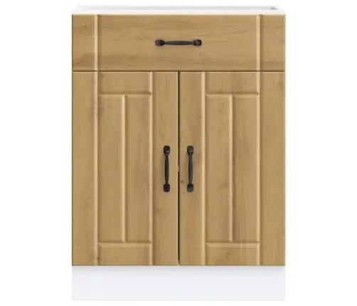 Köögi Aluskapp Lucca, Käsitöötamm, Tehispuit