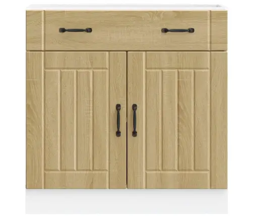 Köögi Aluskapp Lucca, Sonoma Tamm, Tehispuit