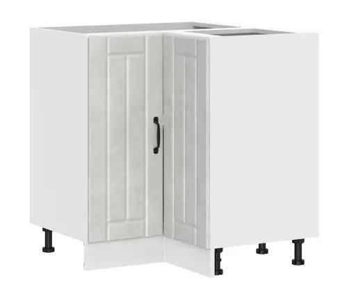 Virtuvės Kampinė Spintelė "Lucca" Betoninė Pilka