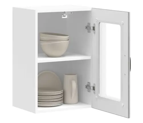 Virtuvės Sieninė Spintelė Su Stiklinėmis Durimis "Lucca"