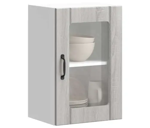 Virtuvės Sieninė Spintelė Su Stiklinėmis Durimis "Lucca"