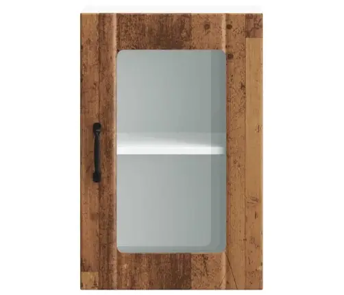 Virtuves Sienas Skapis Ar Stikla Durvīm 