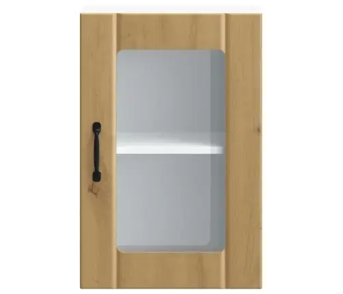 Virtuves Sienas Skapis Ar Stikla Durvīm 