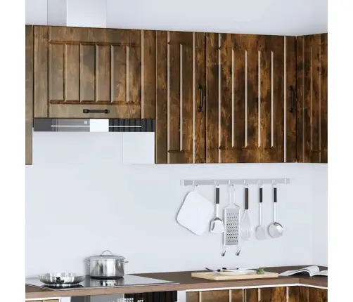 Köögi Seinakapp Lucca, Suitsutatud Tamm, Tehispuit