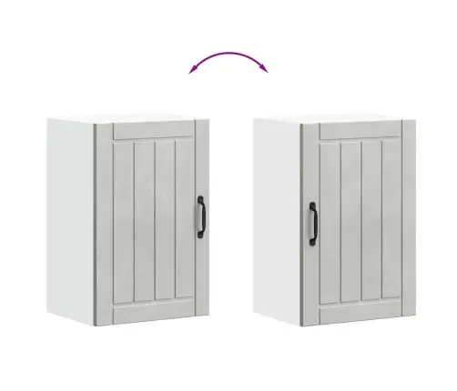 Virtuvės Sieninė Spintelė "Lucca" Betoninė Pilka