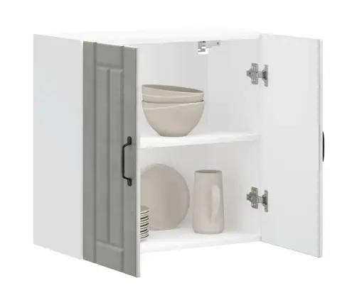 Virtuvės Sieninė Spintelė "Lucca" Betoninė Pilka