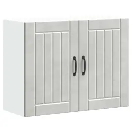 Virtuves Sienas Skapis "Lucca" Betona Pelēks Inženierijas Koks Vidaxl