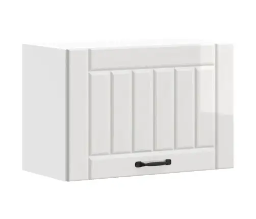 Köögi Seinakapp Lucca, Kõrgläikega Valge, Tehispuit