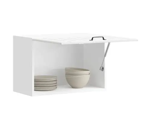 Köögi Seinakapp Lucca, Kõrgläikega Valge, Tehispuit