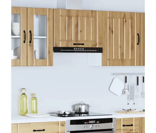 Köögi Seinakapp Lucca, Käsitöötamm, Tehispuit