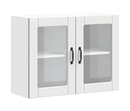 Sieninė Virtuvės Spintelė Su Stiklinėmis Durimis "Lucca"