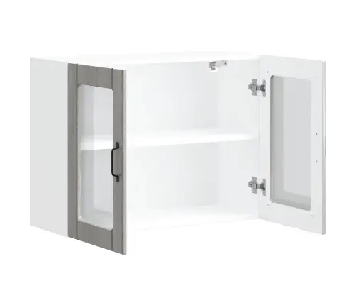 Virtuvės Sieninė Spintelė Su Stiklinėmis Durimis "Lucca"