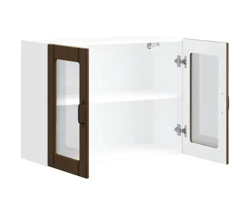 Virtuvės Sieninė Spintelė Su Stiklinėmis Durimis "Lucca"