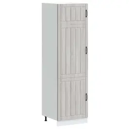 Virtuves Skapis "Lucca" Pelēka Koka Inženierijas Koks Vidaxl