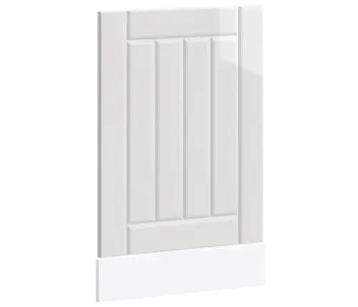 Nõudepesumasina Paneel, Lucca, Kõrgläikega Valge, Tehispuit