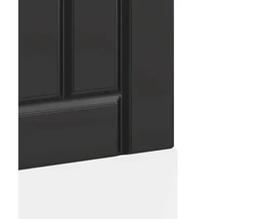 Nõudepesumasina Paneel, Lucca, Must, Tehispuit