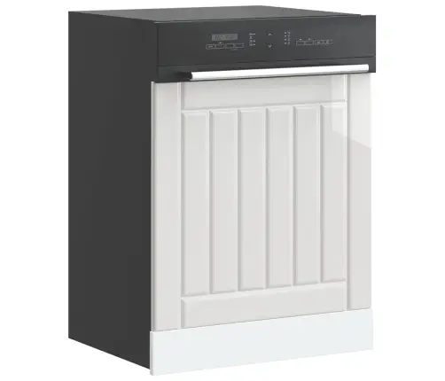 Indaplovės Skydelis "Lucca" Itin Blizgus Baltas