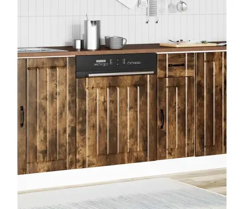 Nõudepesumasina Paneel, Lucca, Suitsutatud Tamm, Tehispuit