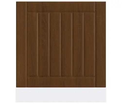 Nõudepesumasina Paneel, Lucca, Pruun Tamm, Tehispuit