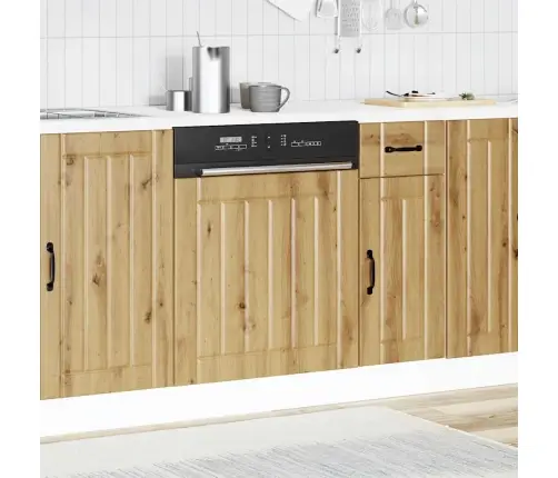 Nõudepesumasina Paneel, Lucca, Käsitöötamm, Tehispuit