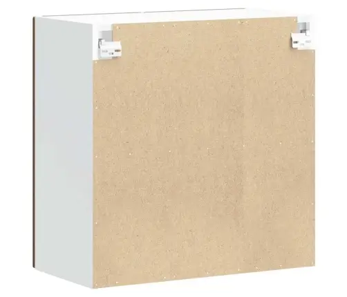 Virtuves Sienas Skapis Ar Stikla Durvīm Lucca Brūna Ozola Vidaxl