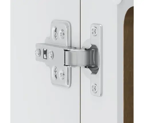 Virtuves Sienas Skapis Ar Stikla Durvīm Lucca Brūna Ozola Vidaxl