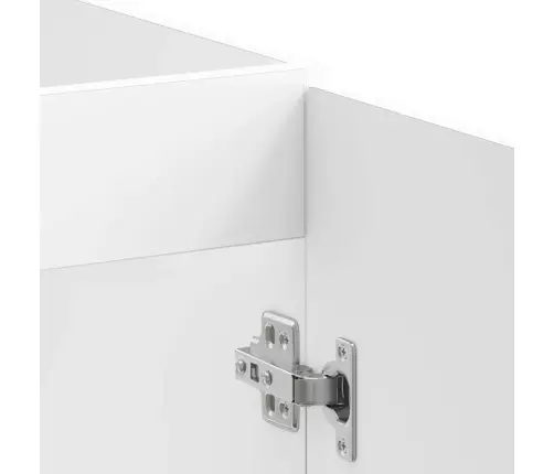 Izlietnes Pamatnes Skapis Porto Balts Inženierizēts Koks Vidaxl