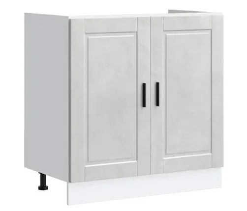 Izlietnes Pamatnes Skapis Porto 80X46X81,5Cm Inženierizēts Koks Vidaxl