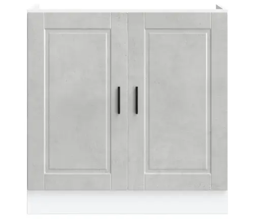 Izlietnes Pamatnes Skapis Porto 80X46X81,5Cm Inženierizēts Koks Vidaxl