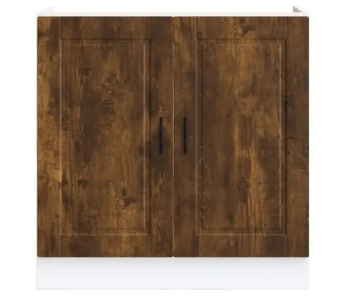 Izlietnes Pamatnes Skapis Porto 80X46X81,5Cm Inženierizēts Koks Vidaxl