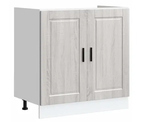 Izlietnes Pamatnes Skapis Porto 80X46X81,5Cm Inženierizēts Koks Vidaxl