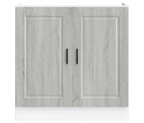 Izlietnes Pamatnes Skapis Porto 80X46X81,5Cm Inženierizēts Koks Vidaxl