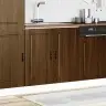 Izlietnes Pamatnes Skapis Porto Brūns Ozols Inženierizēts Koks Vidaxl