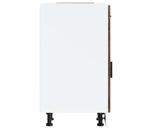 Köögi Aluskapp "Porto", Suitsutatud Tamm, Tehispuit