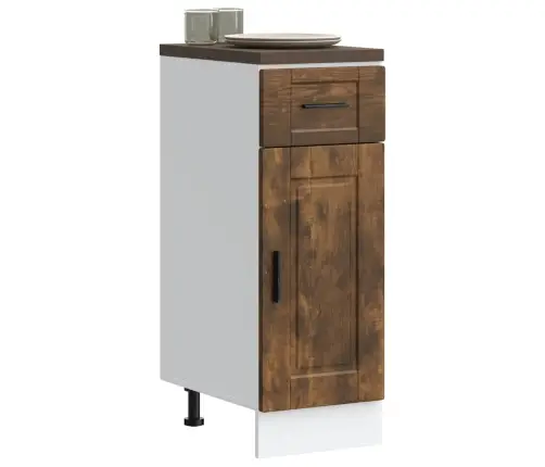 Köögi Aluskapp "Porto", Suitsutatud Tamm, Tehispuit