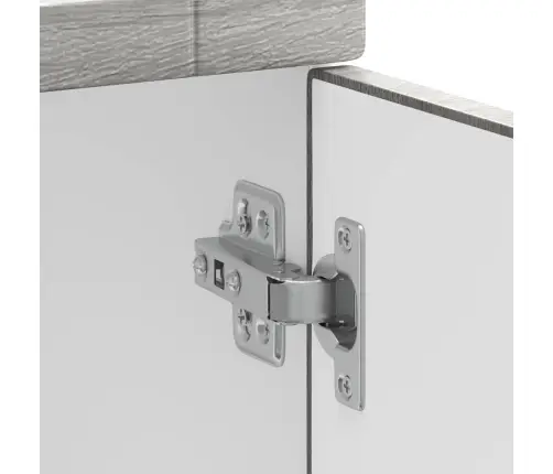 Virtuvės Spintelė, Porto, Pilka, Apdirbta Mediena