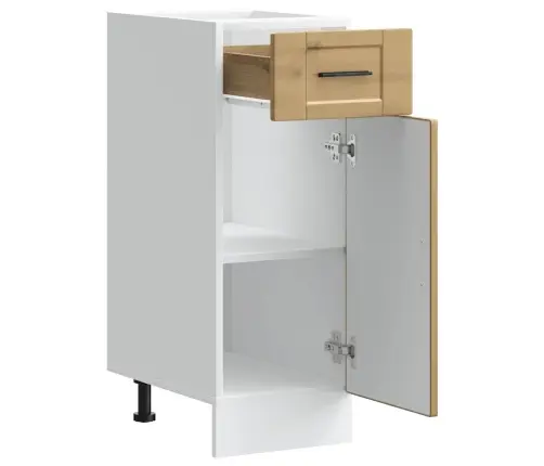 Virtuvės Spintelė, Porto, Artisano Ąžuolo, Apdirbta Mediena