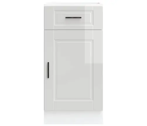 Köögi Aluskapp "Porto", Kõrgläikega Valge, Tehispuit