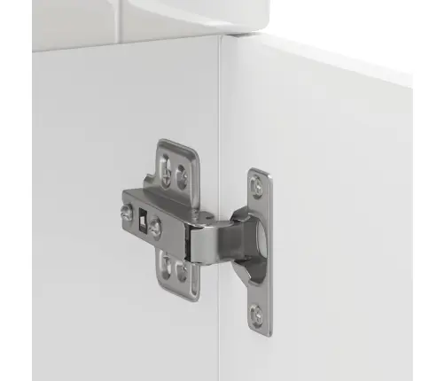 Köögi Aluskapp "Porto", Kõrgläikega Valge, Tehispuit