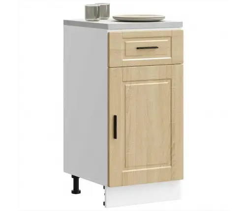 Köögi Aluskapp "Porto", Sonoma Tamm, Tehispuit