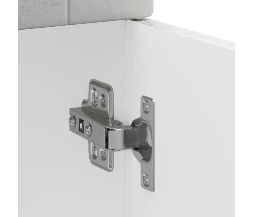 Virtuvės Spintelė, Porto, Betono Pilka, Apdirbta Mediena